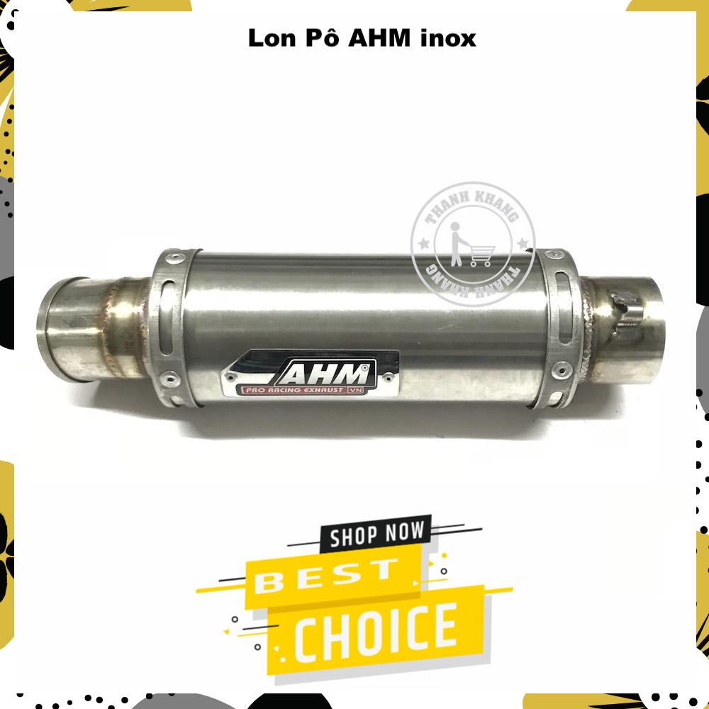 Lon pô ahm màu bạc inox thanh khang 006001302