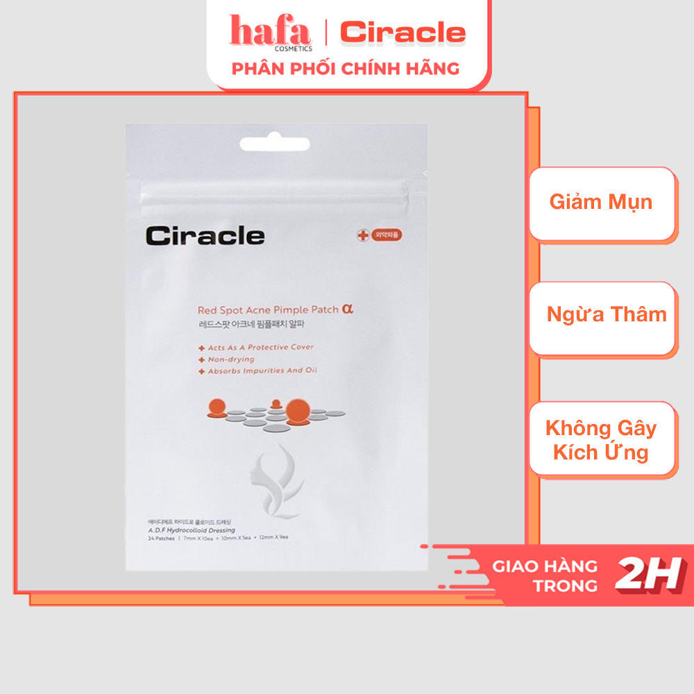 Miếng Dán Mụn Ciracle Red Spot Acne Pimple Patch _ Ciracle Chính Hãng