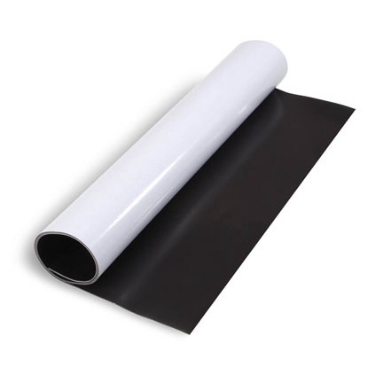 Nam châm lá cuộn 1m rộng 62cm dày 0.5mm có keo dể dàng cắt dán keo dính tốt lực hút mạnh