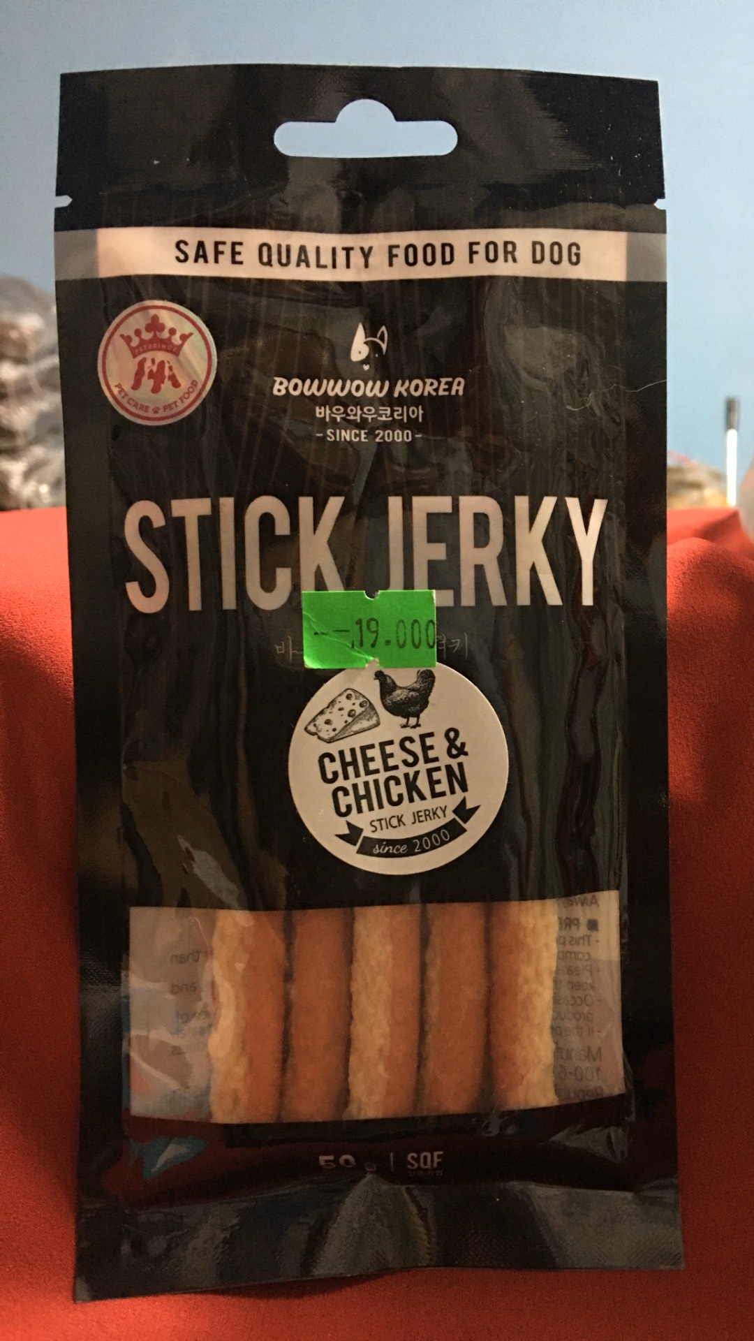 Thịt que cho chó stick jerky 50g/90g