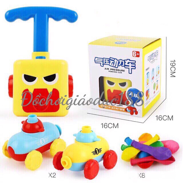 Đồ chơi đua xe bơm bóng bóng