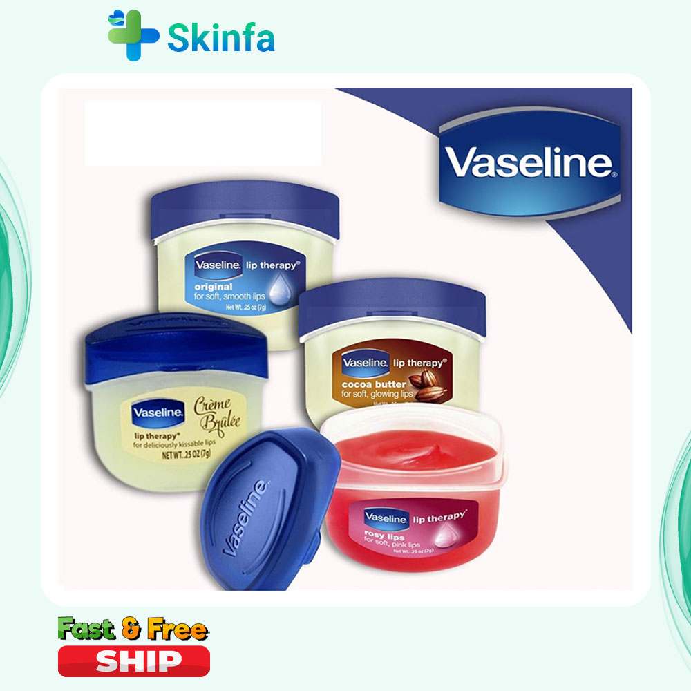 Sáp Dưỡng Môi Mềm Mịn Hồng Xinh Vaseline 7g