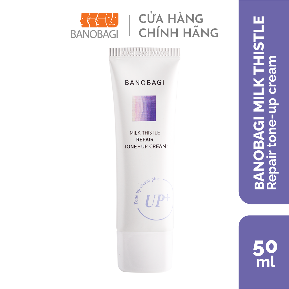 Kem Dưỡng Phục Hồi Nâng Tone BANOBAGI Milk Thistle Repair Tone-Up Cream 50ml