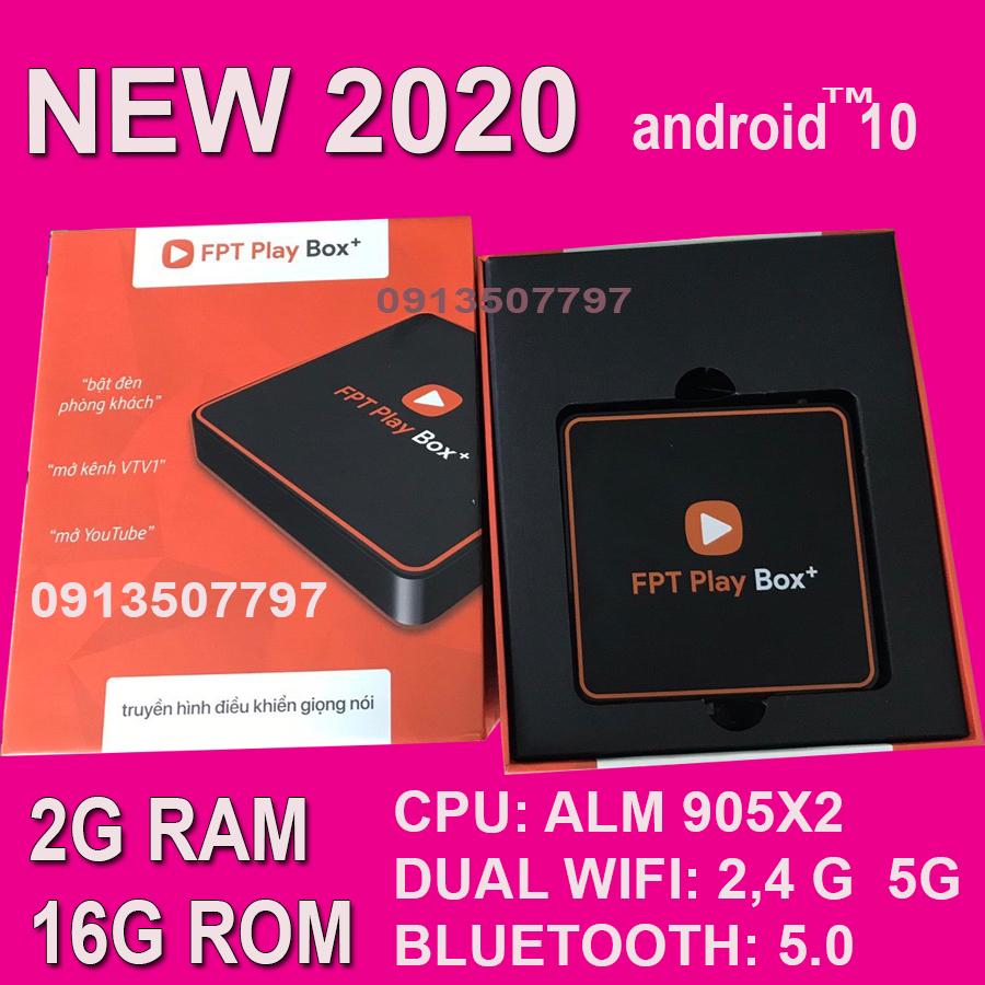 ĐẦU FPT T550 ANDROID BOX FPT PLAY BOX 2020 ANDROID TV 10 RAM 2G TẶNG ĐIỀU KIỂN TÌM KIẾM GIỌNG NÓI TRUYỀN HÌNH MIỄN PHÍ