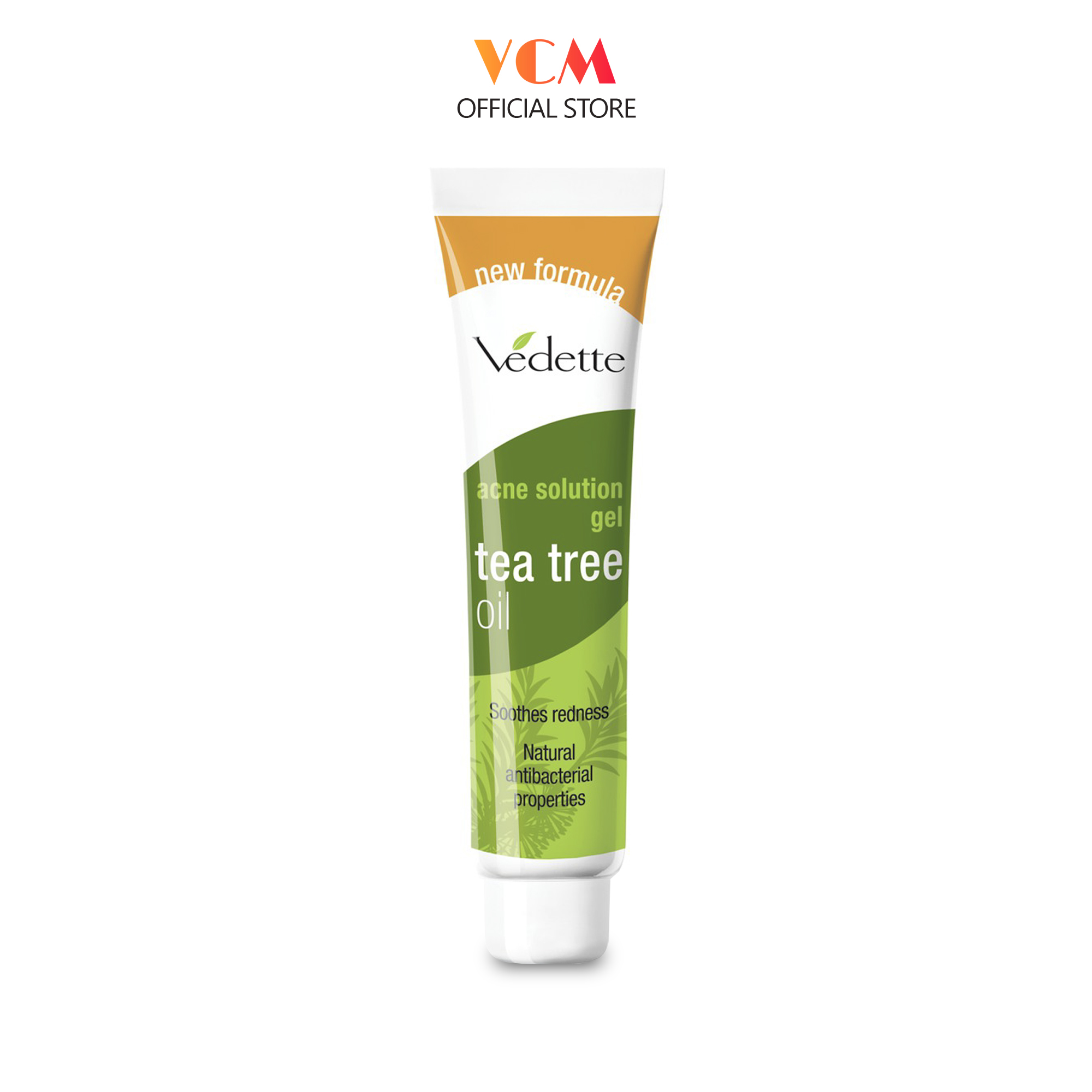 Gel chấm mụn Vedette Solution Tea Tree Oil 18g chiết xuất tràm trà