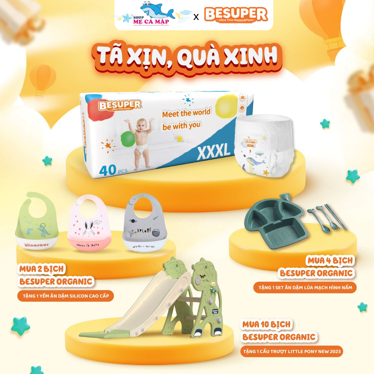 Quà tặng cho bé tri ân 2023