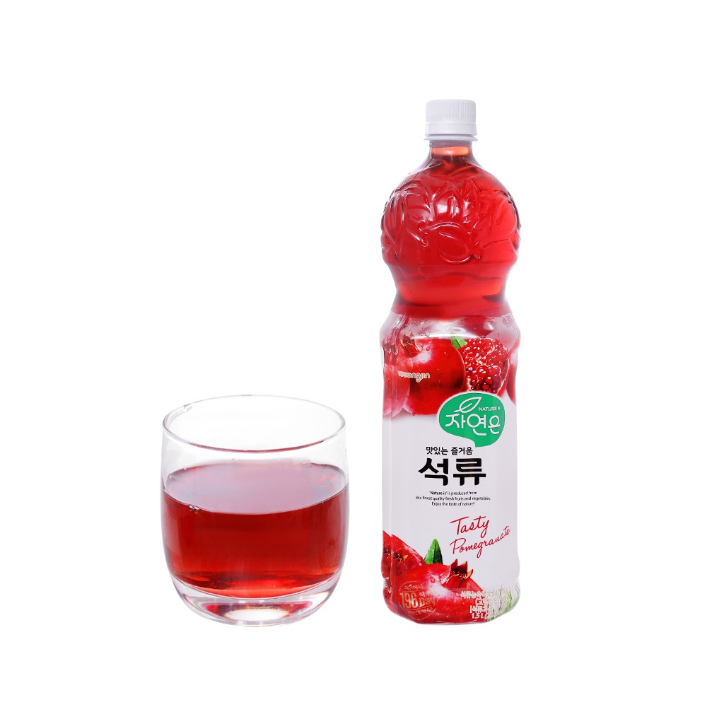 Nước ép lựu woongjin chai 1.5lít - hàn quốc