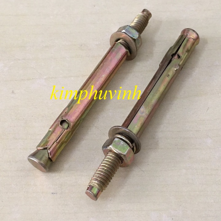 10 con - 6x80mm tắc kê nỡ sắt - bulong nỡ sắt
