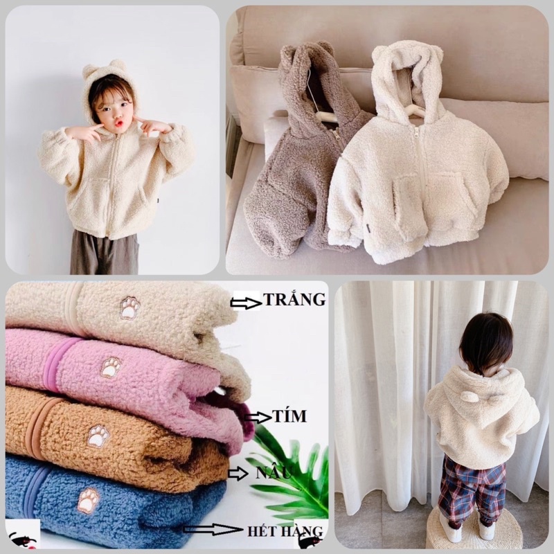 Áo khoác cho bé trai ,bé gái size 6-20kg