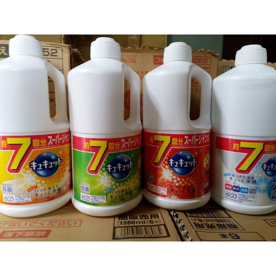 Nước rửa bát kao nhật bản 1380ml