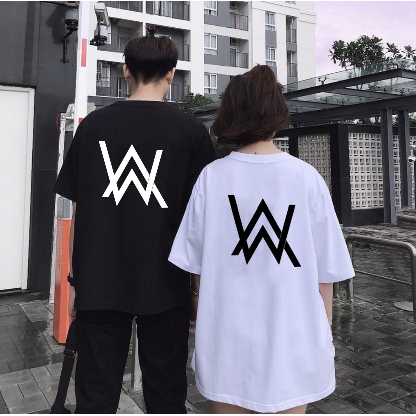 [HCM]Áo thun tay lỡ nam nữ cao cấp in hinh Alan Walker cao cấp form rộng in nhiệt bền màu (One Size - Gian Hàng Chính Hãng)