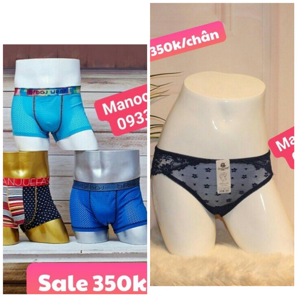 Manocanh nam nữ mặc đồ lót hàng đẹp-giá rẻ