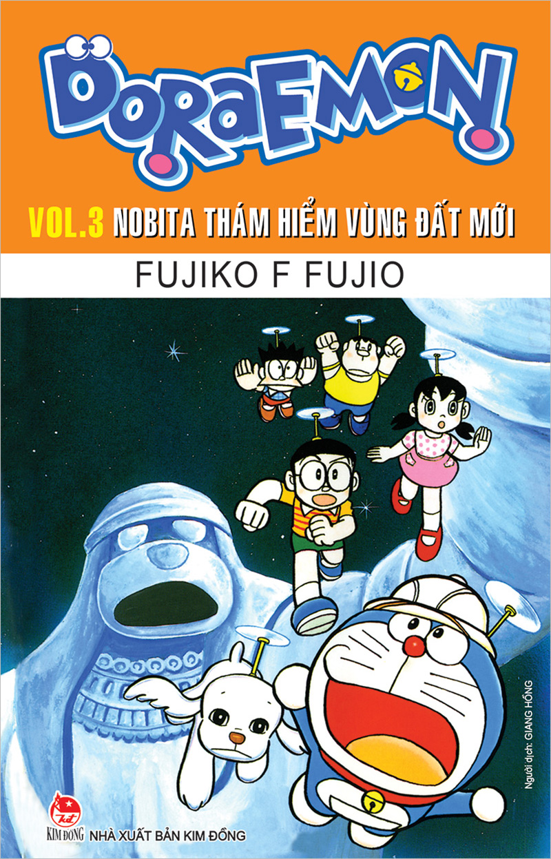 Kim Đồng - Doraemon truyện dài - Tập 3 - Nobita thám hiểm vùng đất mới