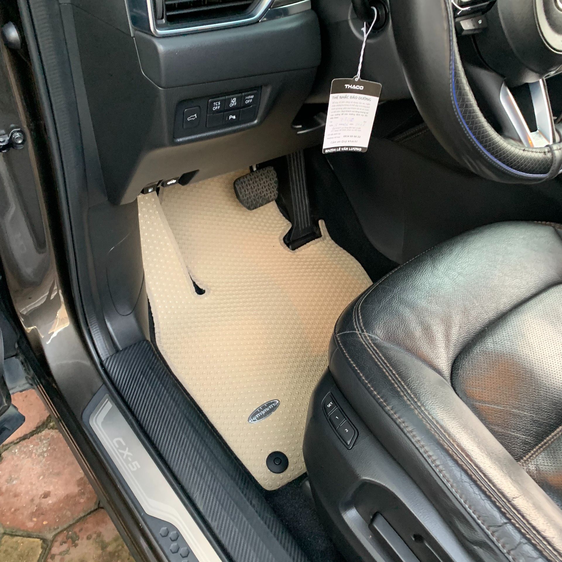 Thảm lót sàn KATA cho xe Mazda CX5- Hàng chính hãng không mùi, chống thấm