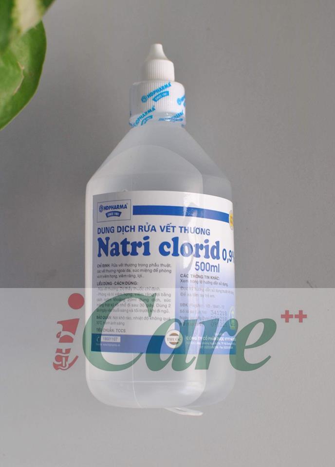 NATRI CLORID - NƯỚC MUỐI SINH LÝ