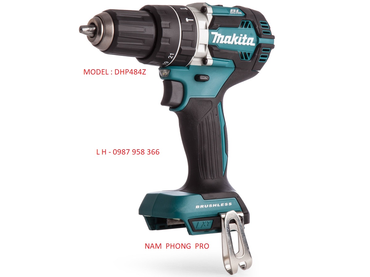 Máy khoan động lực dùng pin 18v makita dhp484z