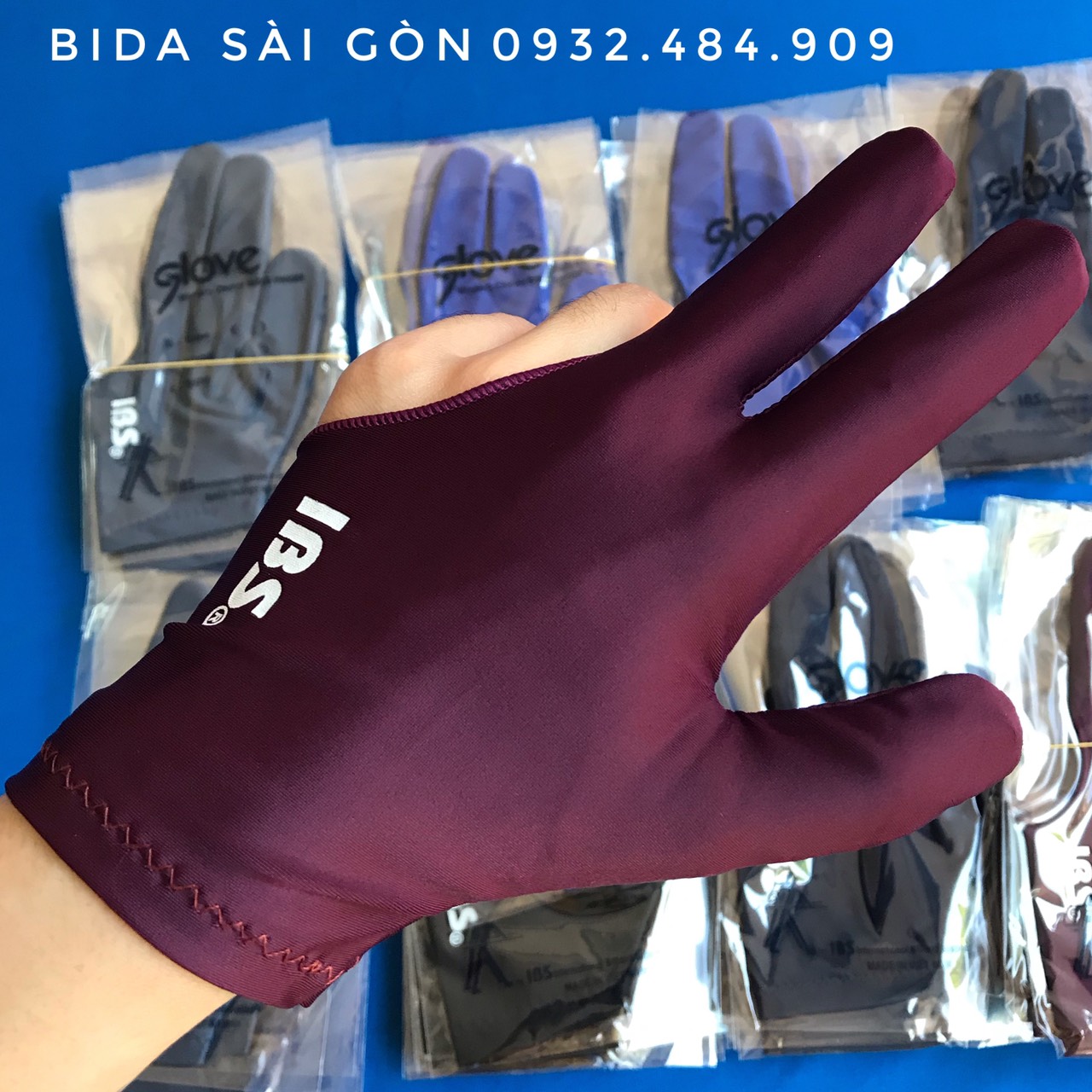 [Giá Sốc] Bao tay bida IBS Việt Nam