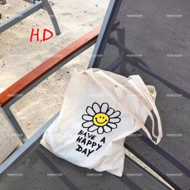 Túi vải hoa mặt trời hda0320