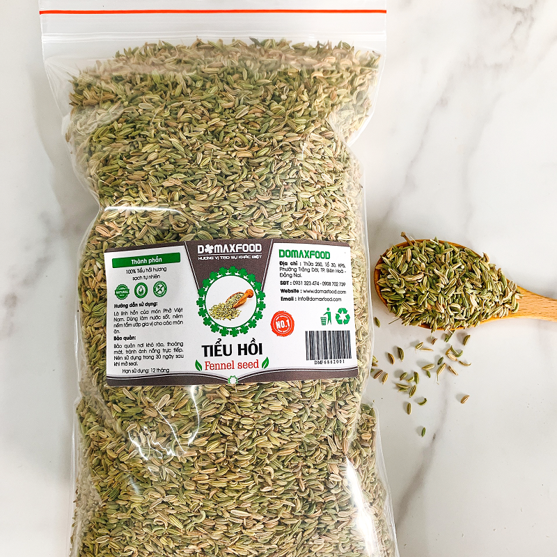 500g tiểu hồi hương domaxfood - fennel seed - tiểu hồi hương - hạt thì là
