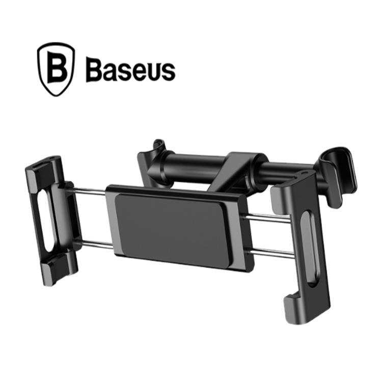 Giá đỡ điện thoại, ipad, máy tính bảng sau ghế ô tô, xe hơi nhãn hiệu Baseus SUHZ-01 ( Màu đen)
