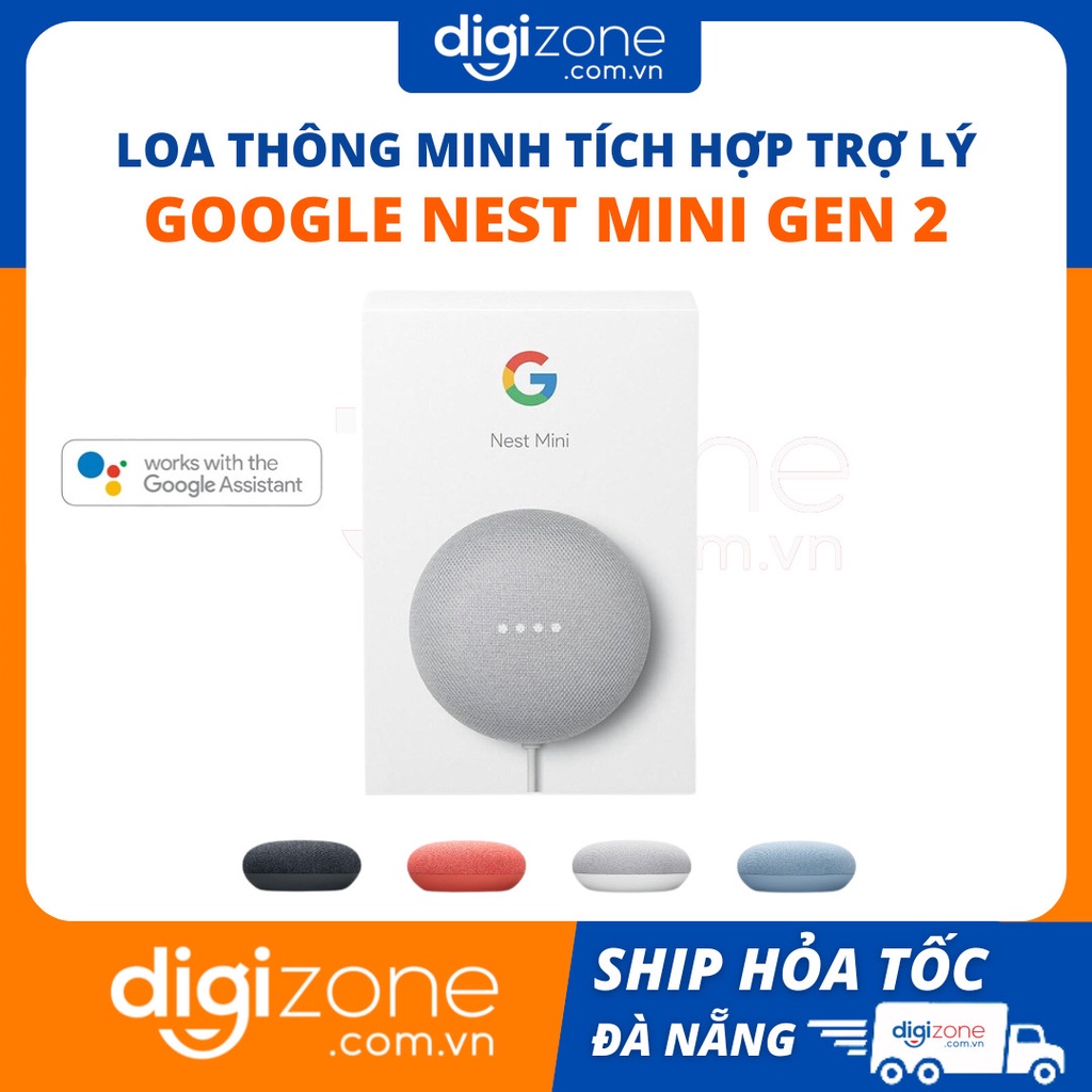 Loa thông minh tích hợp trợ lý Google-Google Nest Mini Gen 2