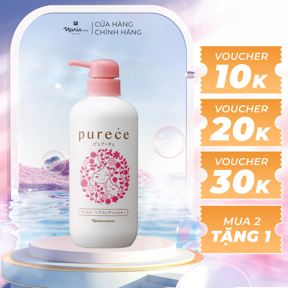 Dầu Xả Naris Purece Mild Hair Conditioner FS