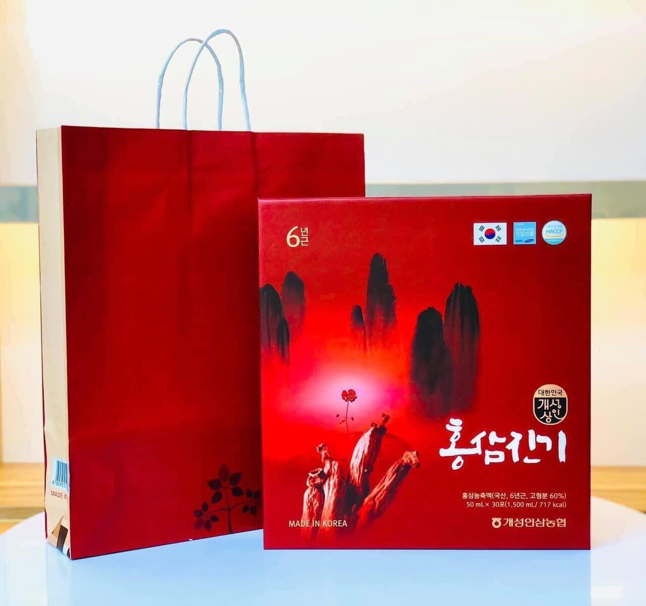 Nước hồng sâm núi chinki