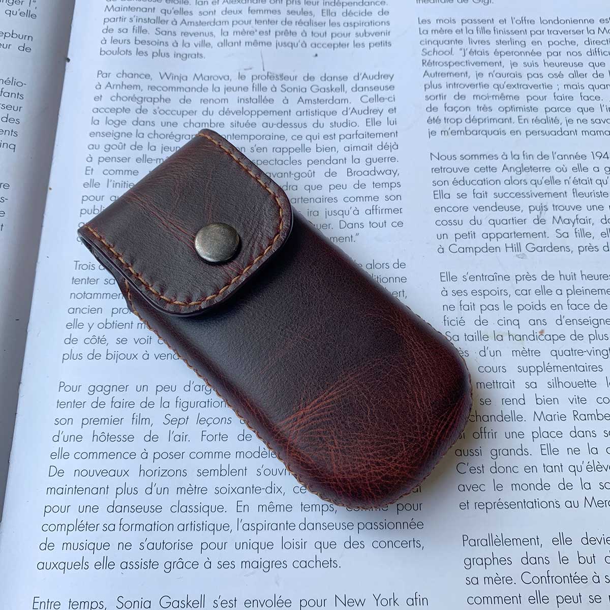BAO DA THỜI TRANG DÀNH CHO MÁY NOKIA 8800 - ĐỒ DA BÒ CAO CẤP - ĐỒ DA HANDMADE