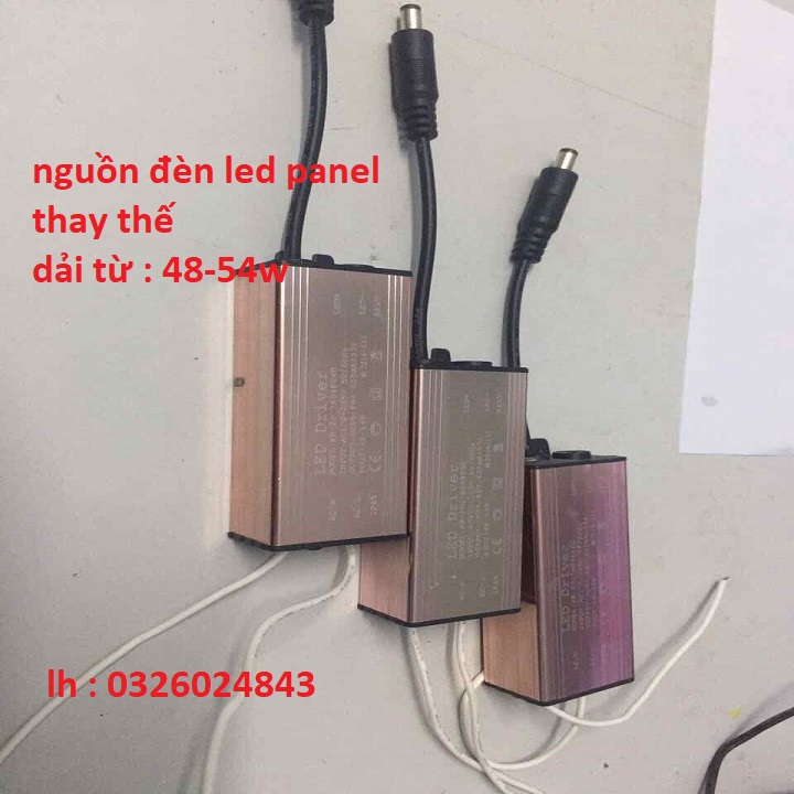 Nguồn đèn led panel tấm - chấn lưu panel 48w - 54w
