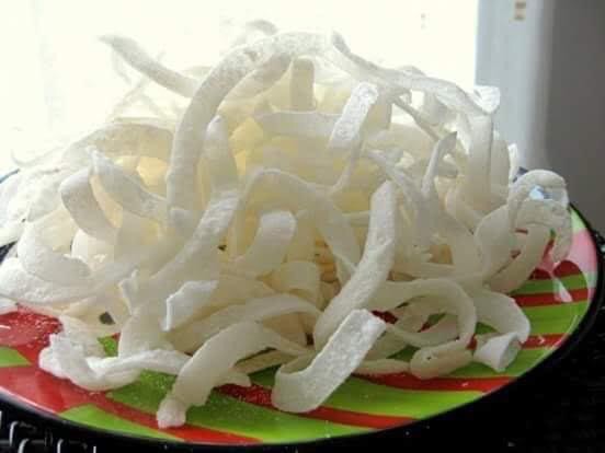 Mứt dừa trà vimh nhà làm