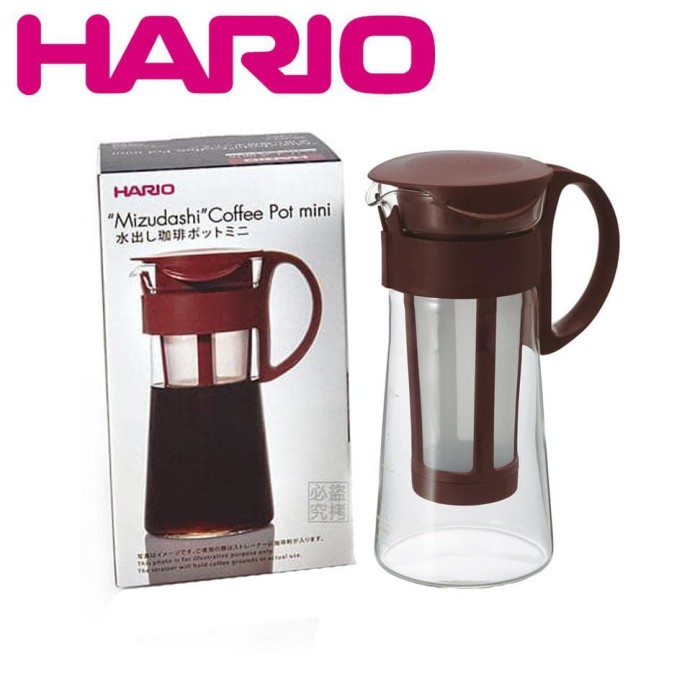 BÌNH PHA CAFE LẠNH MÀU NÂU HARIO MIZUDASHI COLD BREW MCPN-7CBR – 600ML