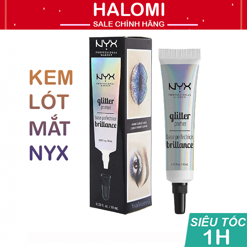 Kem lót mắt nyx glitter primer 10ml halomi store