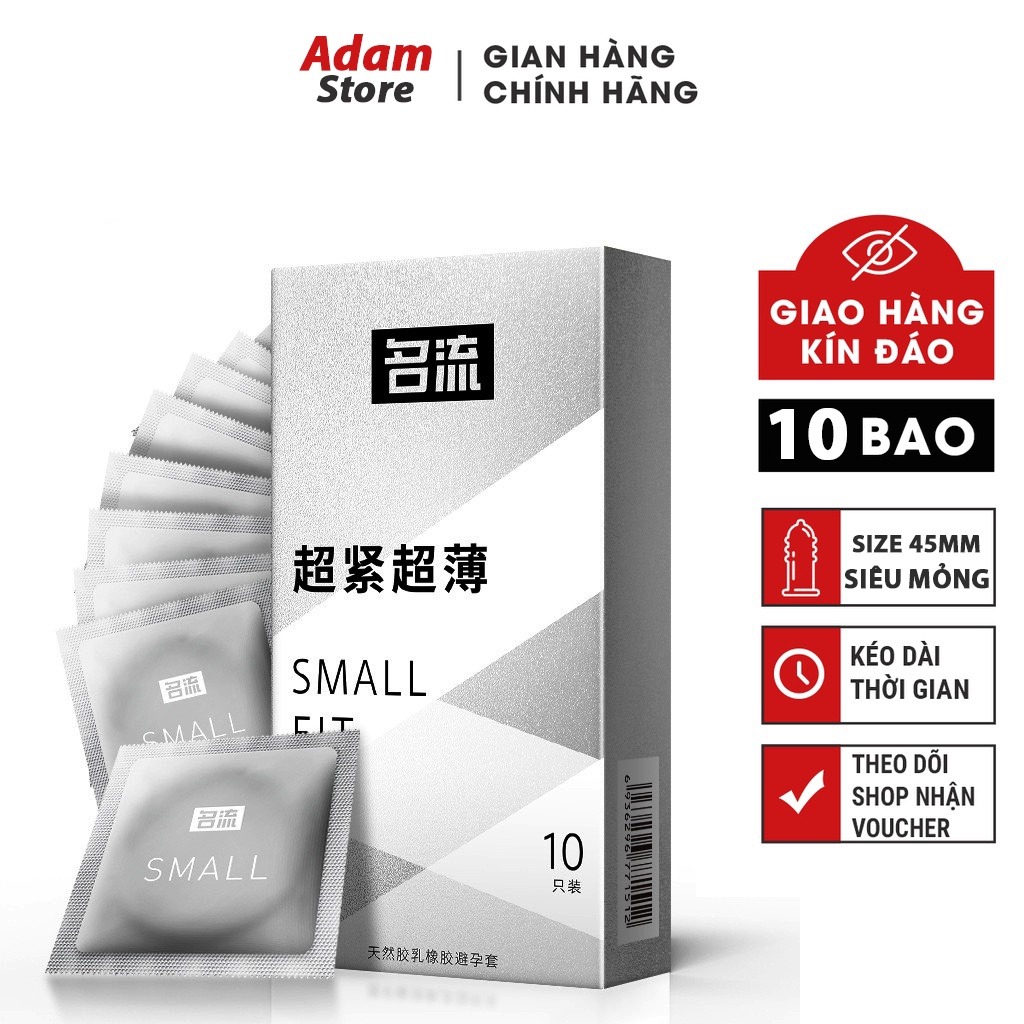 Bao cao su size nhỏ 45mm SMALL XS