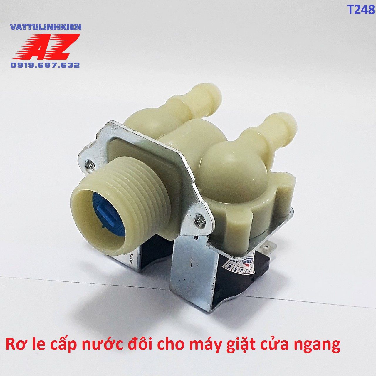 Van cấp nước đôi đa năng thay thế cho máy giặt cửa ngang