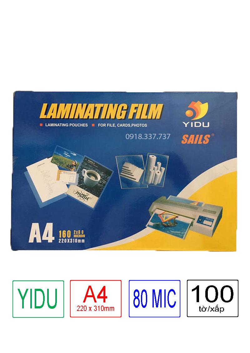 Giấy ép Plastic A4 80 MIC chất liệu nhựa trong suốt bảo vệ giấy tờ khó rách tránh bụi nước giữ trong một thời gian dài.