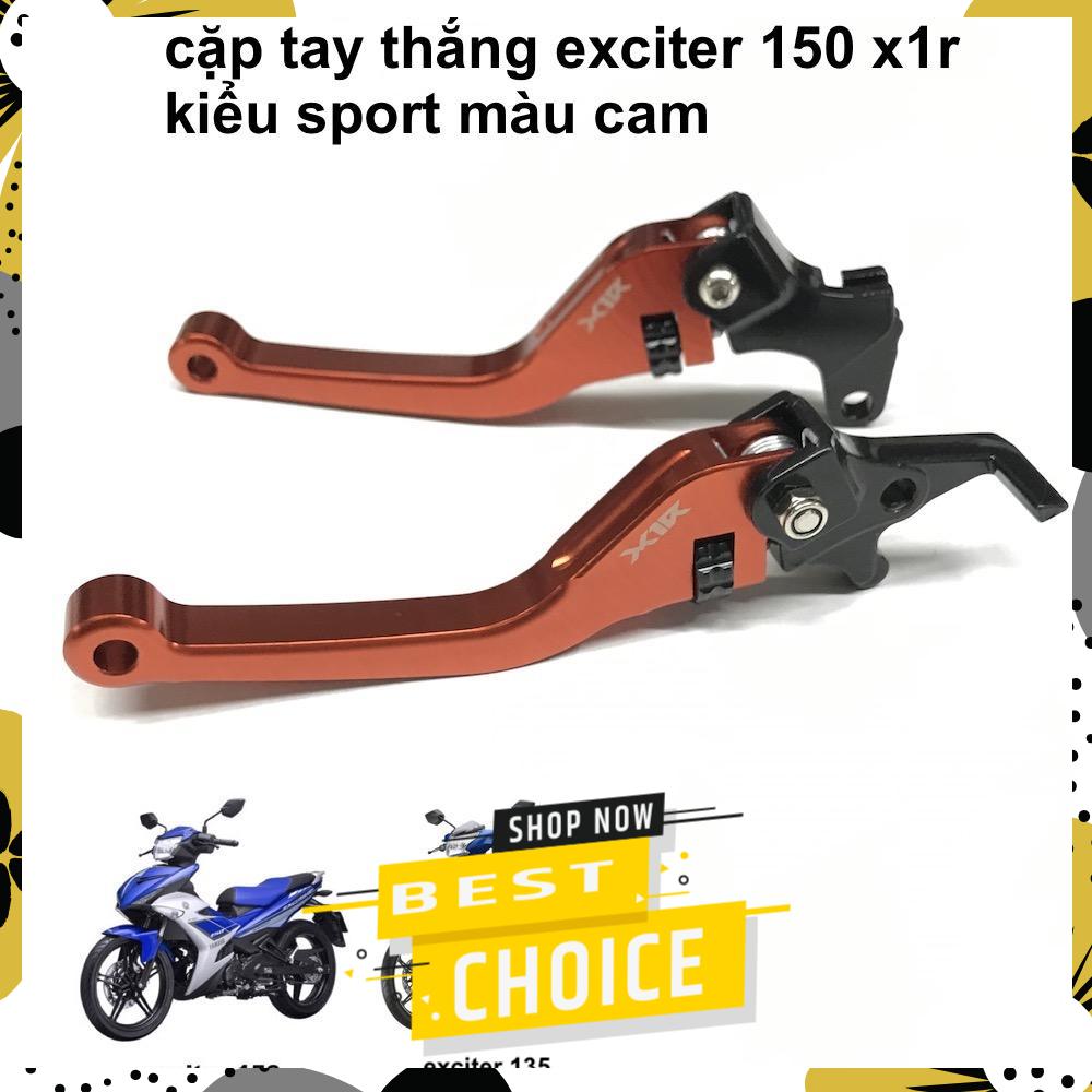 Cặp tay thắng exciter 150 x1r kiểu sport màu cam thanh khang 006001369