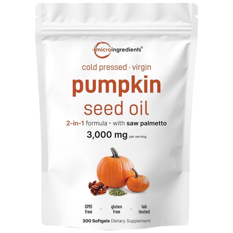 Dầu hạt bí ngô với viên nang mềm Saw Palmetto - uyao
