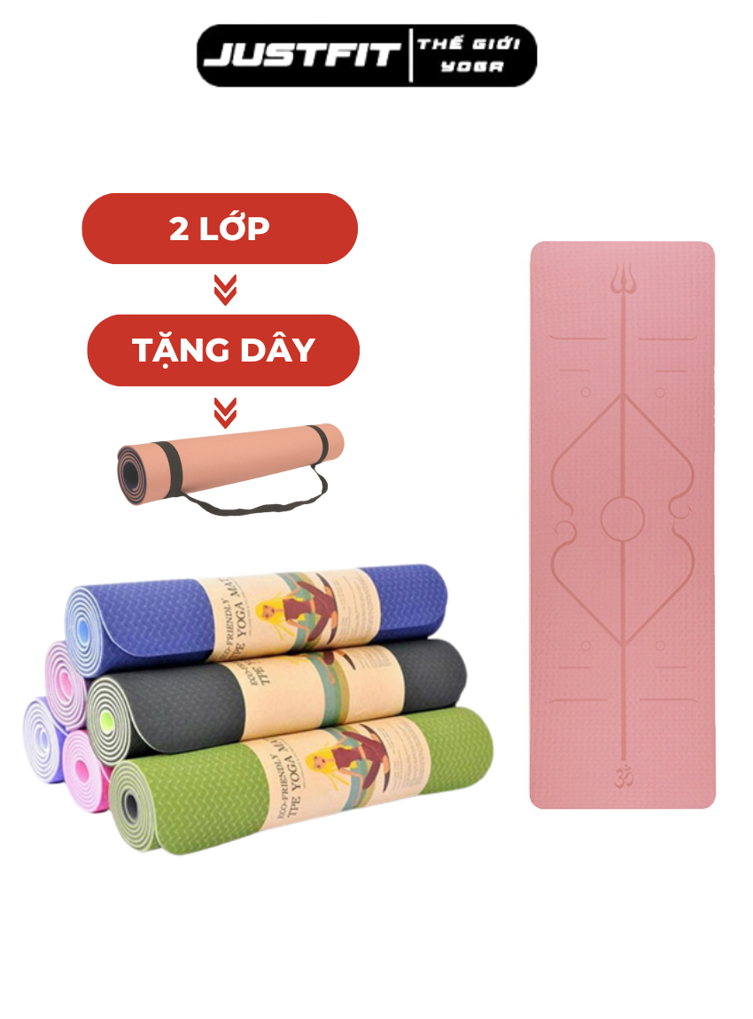 Selfree New Lulu Yoga Mat Double-sided 5mm Home Comfortable Sports