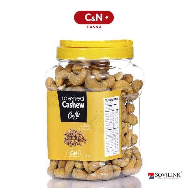 Hạt điều mật ong casna 450gr