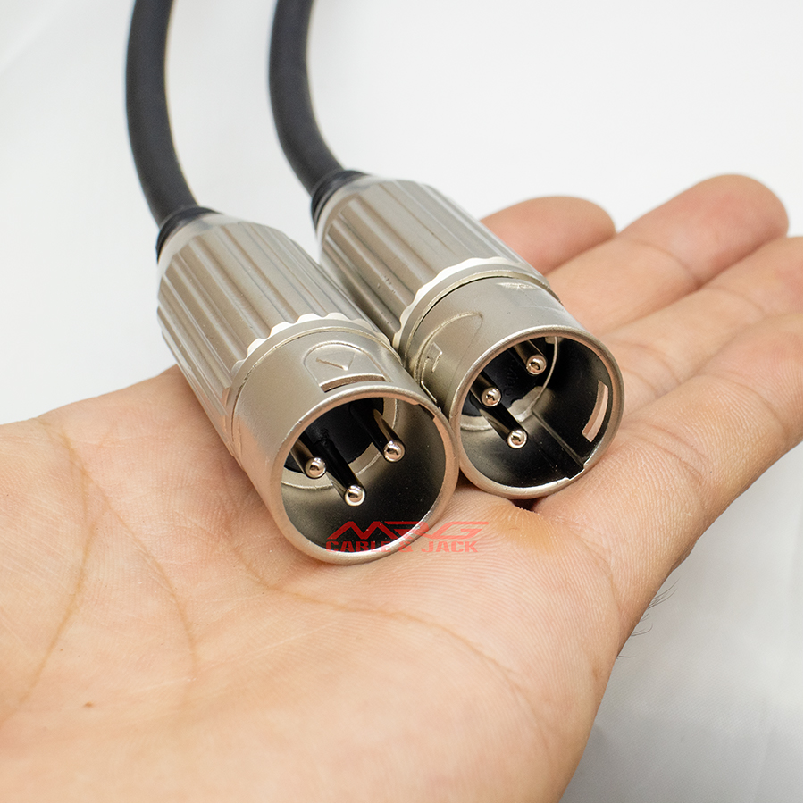 Dây Canon 2 Đầu Đực, giá 1 dây | dây jack canon, dây giắc canon, dây rack canon, dây rắc canon, cáp canon.