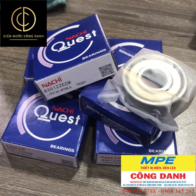 Bạc đạn nachi 6301 zzecm