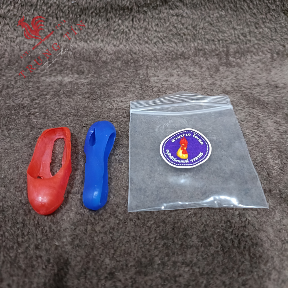 Bịt mỏ gà Thái Lan - 1 cặp dành cho 2 con gà , dụng cụ , phụ kiện gà đá - thuốc gà đá , thuốc dành cho gà đá , thuoc ga