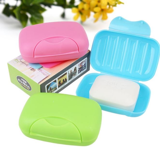Hộp đựng xà bông nắp đậy