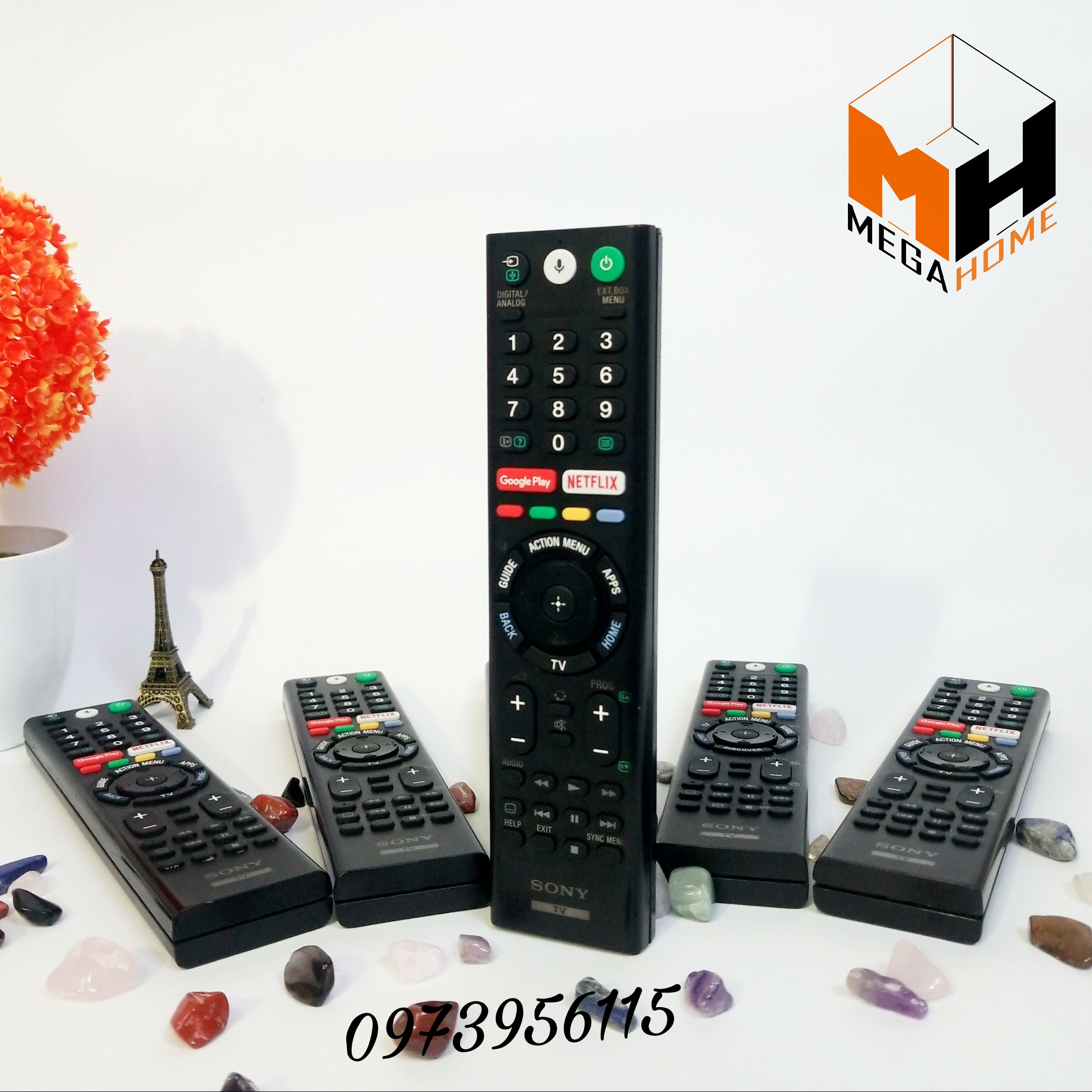 Điều khiển tivi SONY giọng noi, remote tivi sony giọng nói RMF-TX200P hàng loại 1