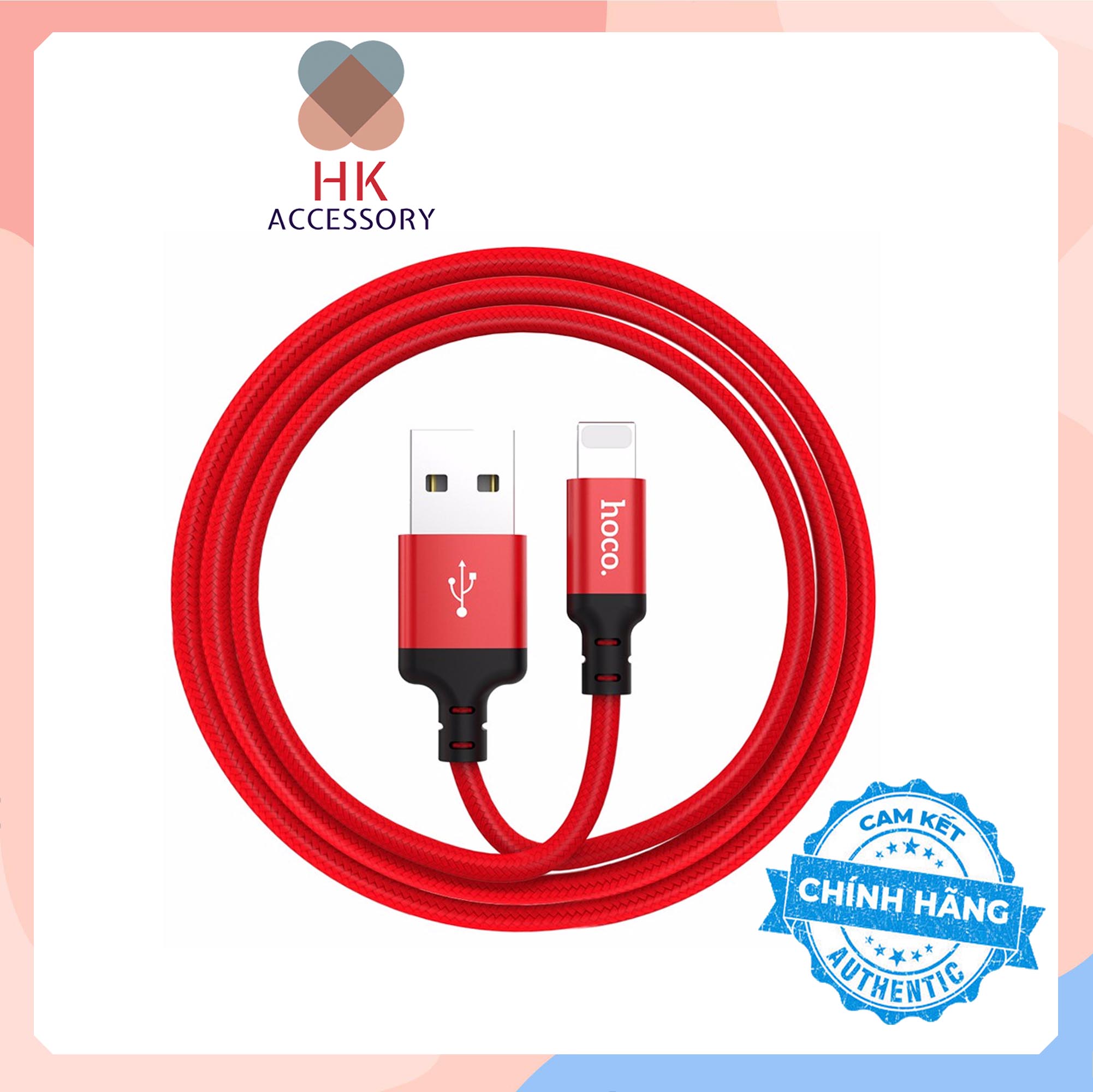 Dây Cáp sạc Hoco X89 Chuẩn Lightning Dành cho Iphone/Ipad