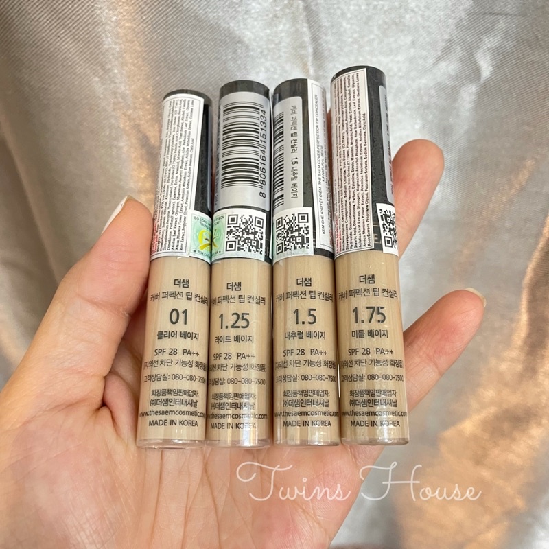 Che Khuyết Điểm The Saem Cover Perfection Tip Concealer