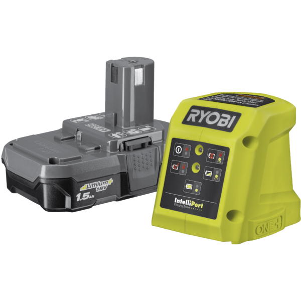 Bộ pin lithium+ kèm sạc ryobi 18v 1.5ah rbc18l15hb