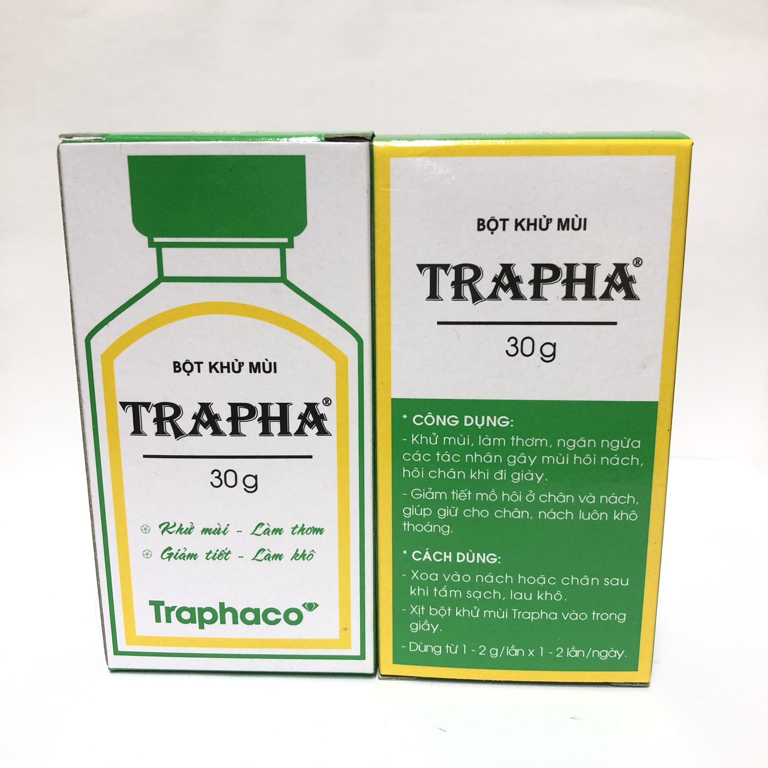 10 lọ bột khử mùi Trapha