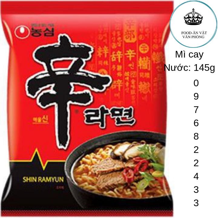 - mỳ cay shin hàn quốc - 120g/gói