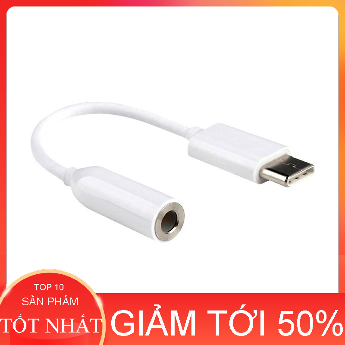 Hàng tốt- jack chuyển đổi tai nghe type c